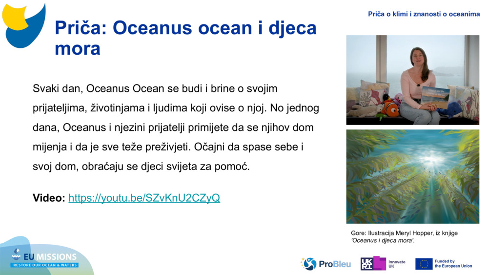 Priča: Oceanus ocean i djeca mora