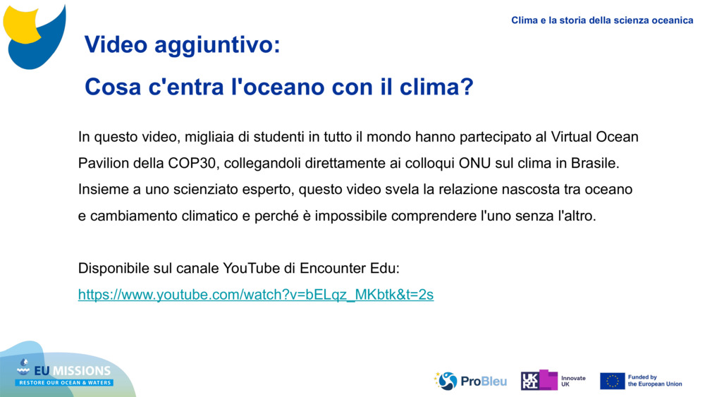 Video aggiuntivo: 