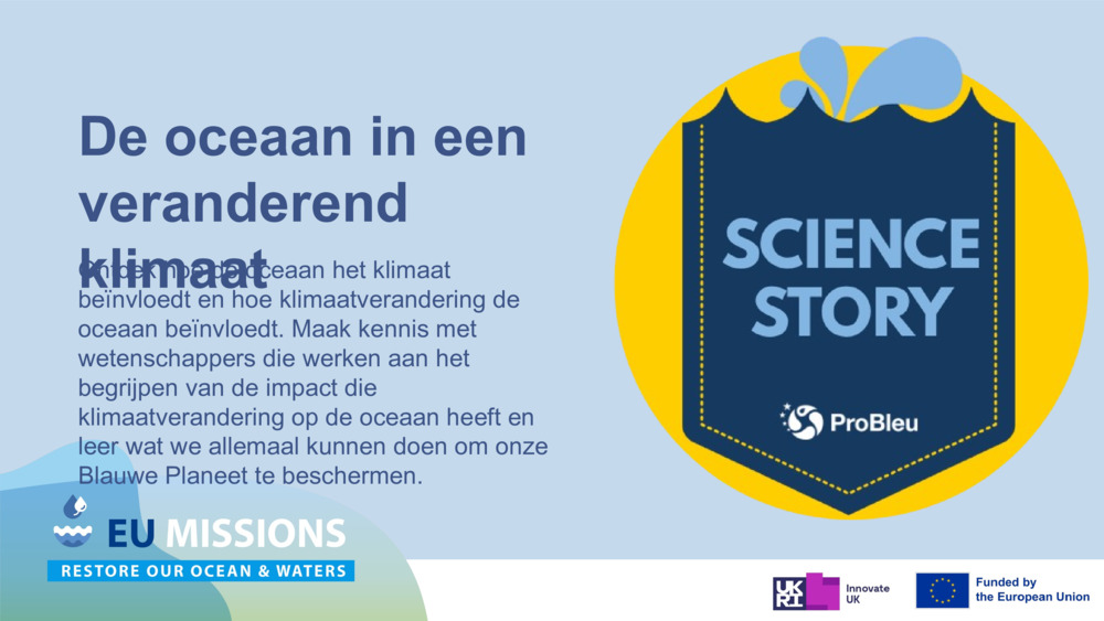 De oceaan in een veranderend klimaat