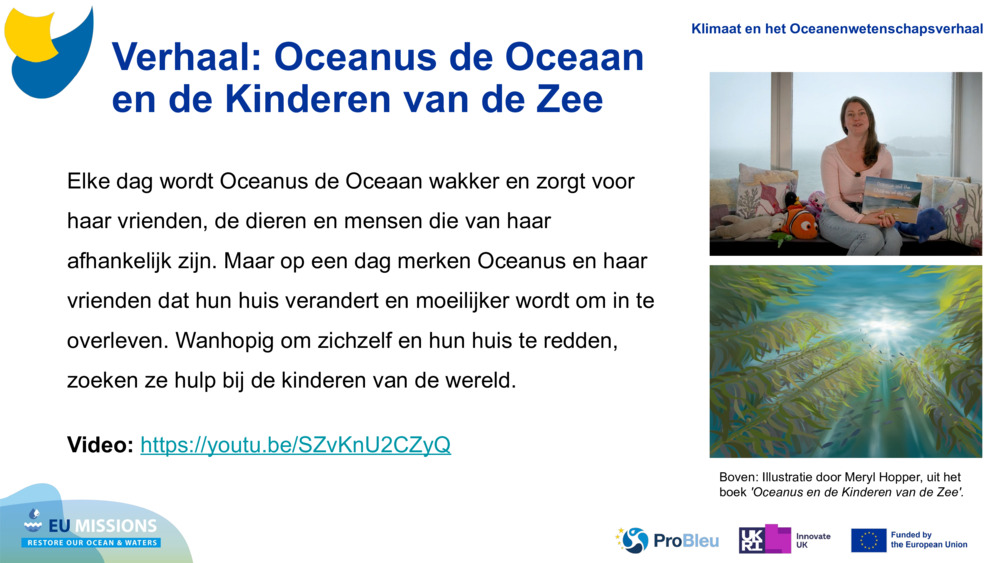 Verhaal: Oceanus de Oceaan en de Kinderen van de Zee