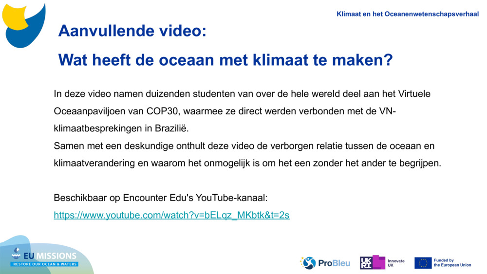 Aanvullende video: 