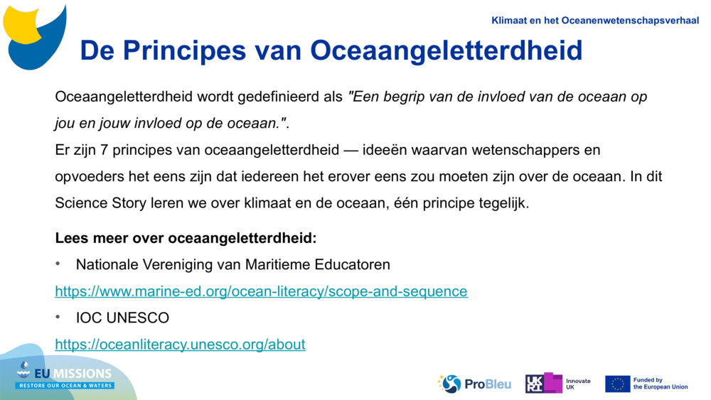 De Principes van Oceaangeletterdheid