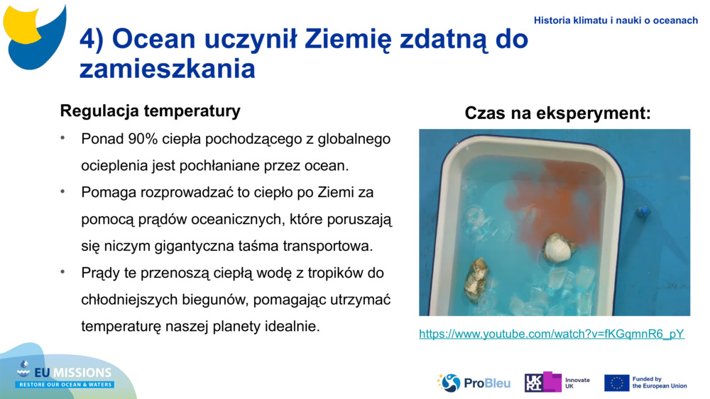 4) Ocean uczynił Ziemię zdatną do zamieszkania