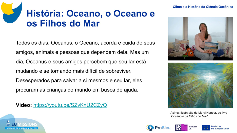 História: Oceano, o Oceano e os Filhos do Mar