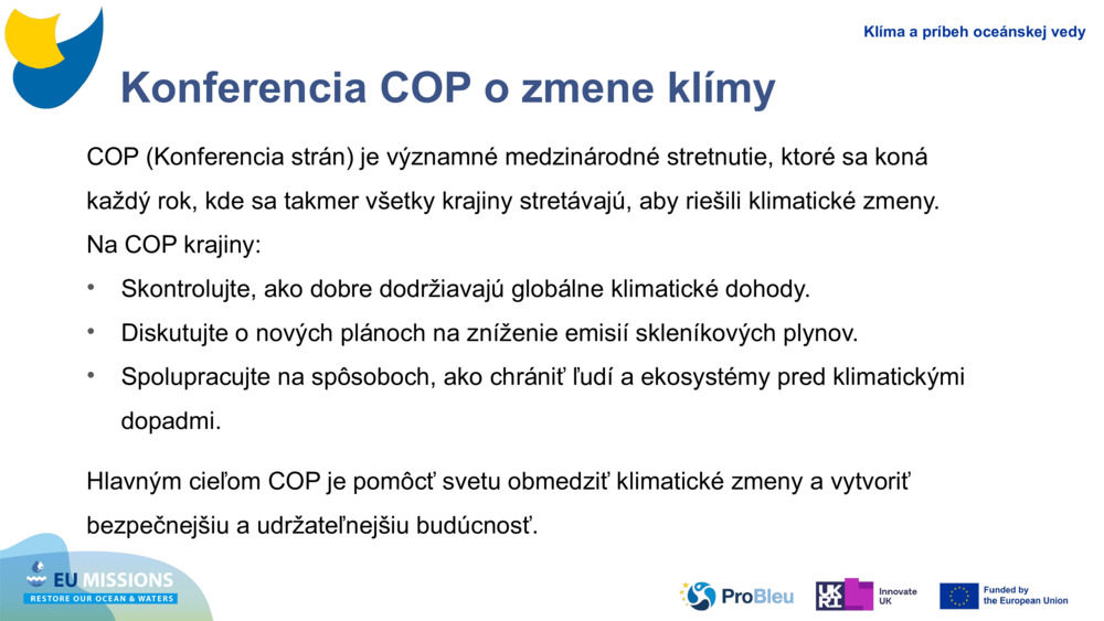 Konferencia COP o zmene klímy 