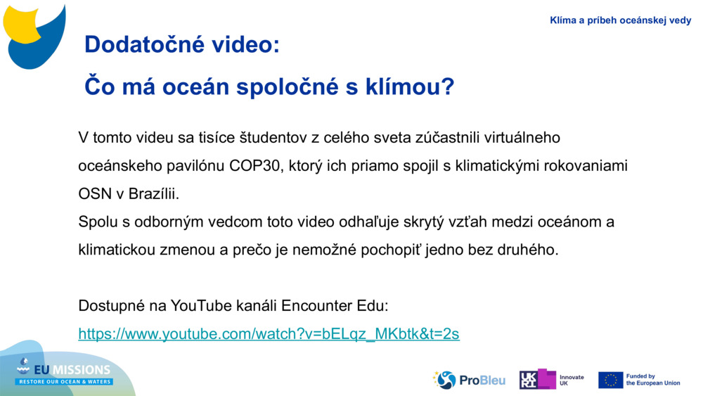 Dodatočné video: 