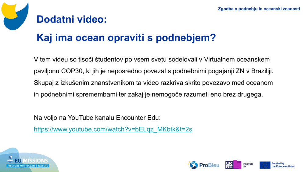 Dodatni video: 