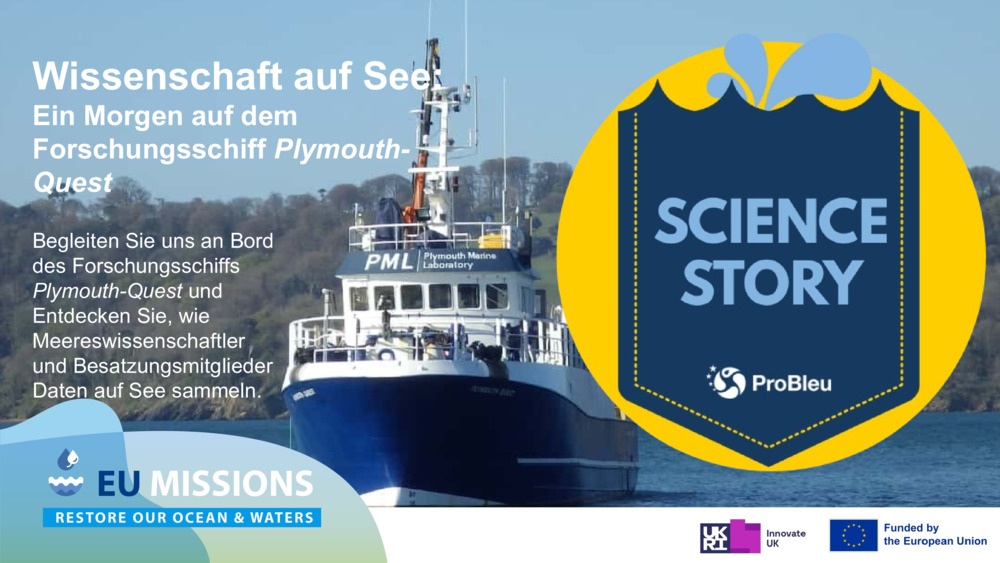 Science at Sea: Ein Morgen auf dem Forschungsschiff Plymouth Quest