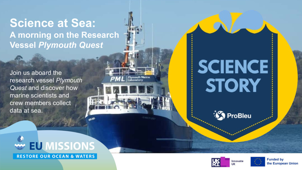 Science at Sea:  A morning on the Research Vessel Plymouth Quest