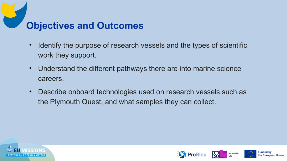 Objectives and Outcomes