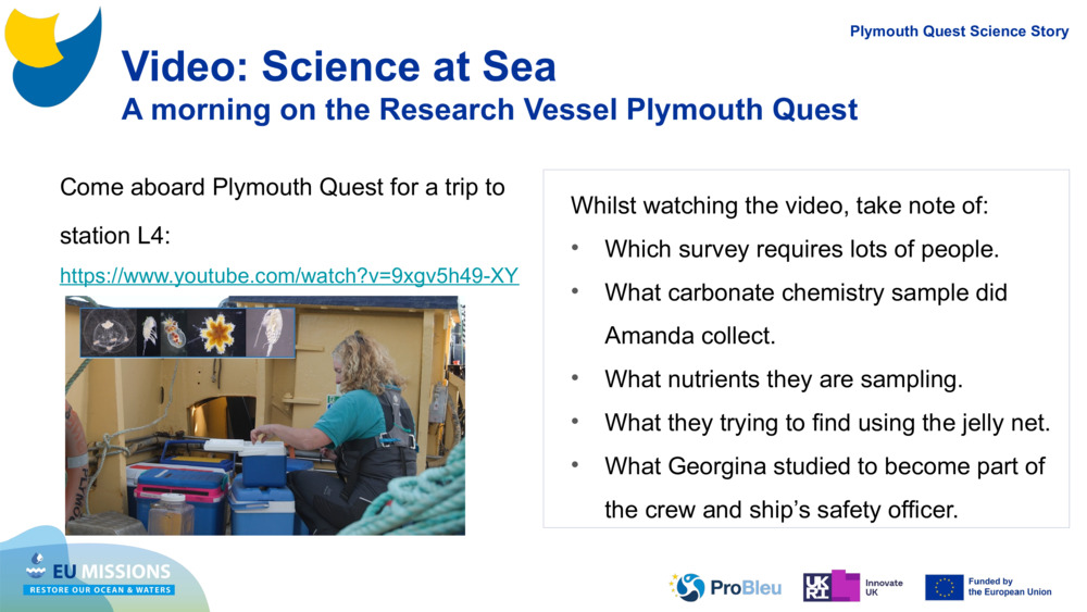 Video: Science at Sea 