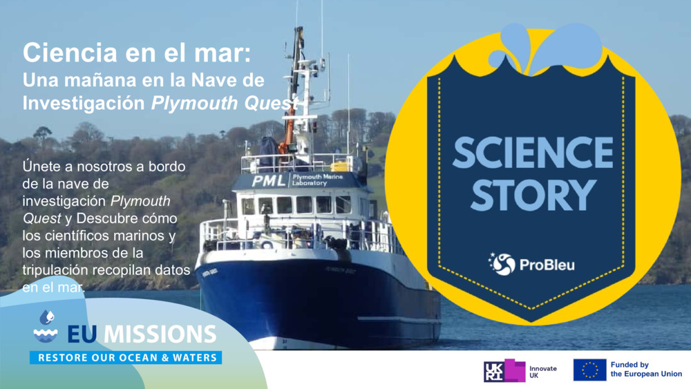 Ciencia en el mar: Una mañana en el buque de investigación Plymouth Quest