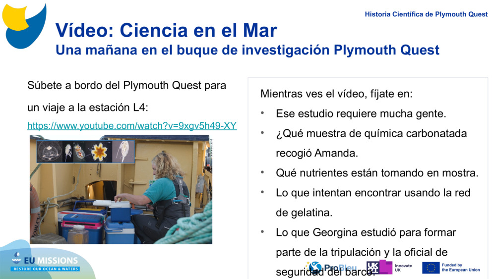 Vídeo: Ciencia en el Mar 