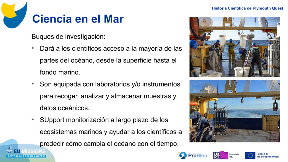 Ciencia en el Mar