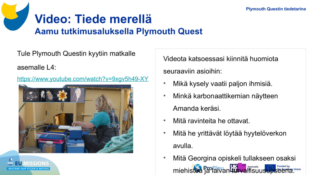 Video: Tiede merellä 