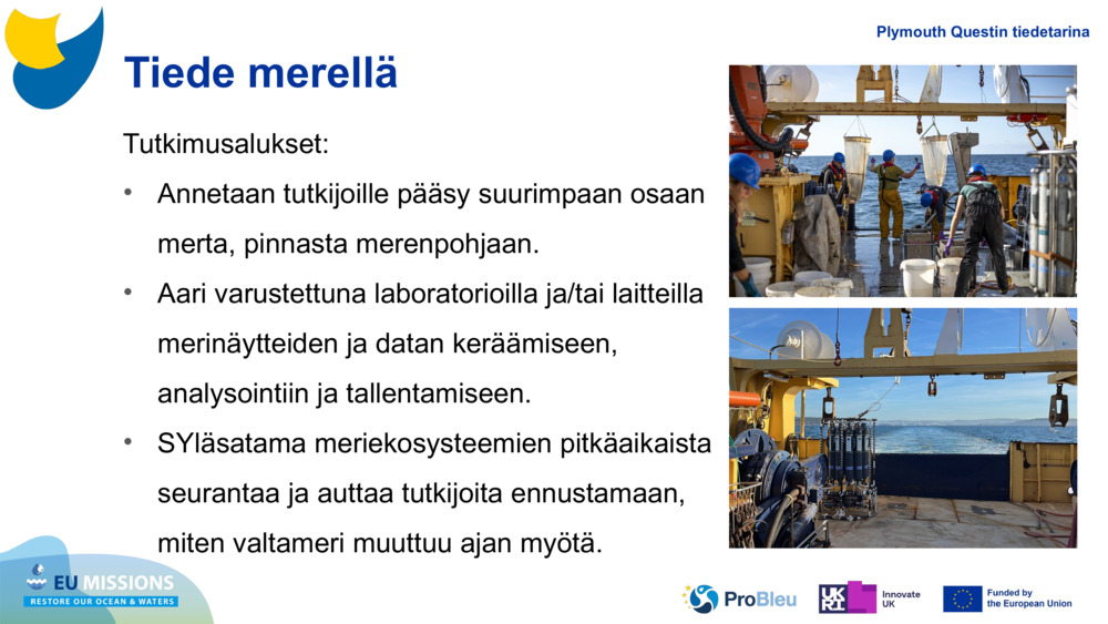 Tiede merellä
