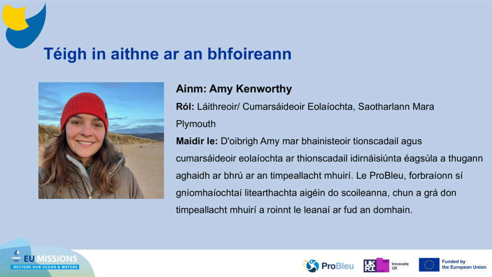 Téigh in aithne ar an bhfoireann