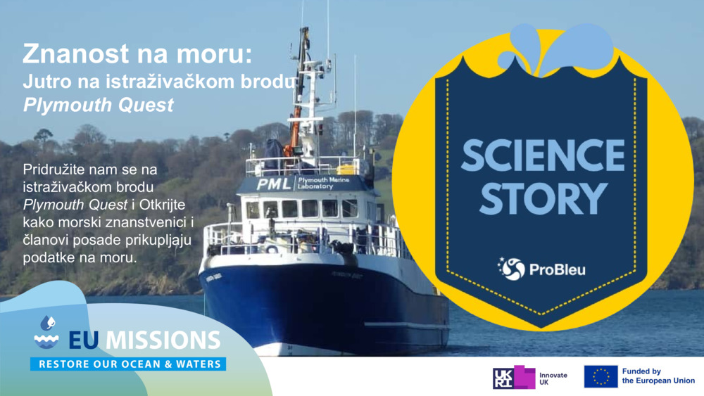 Znanost na moru: Jutro na istraživačkom brodu Plymouth Quest