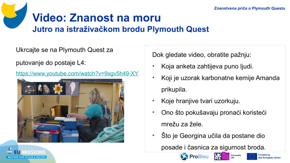 Video: Znanost na moru 