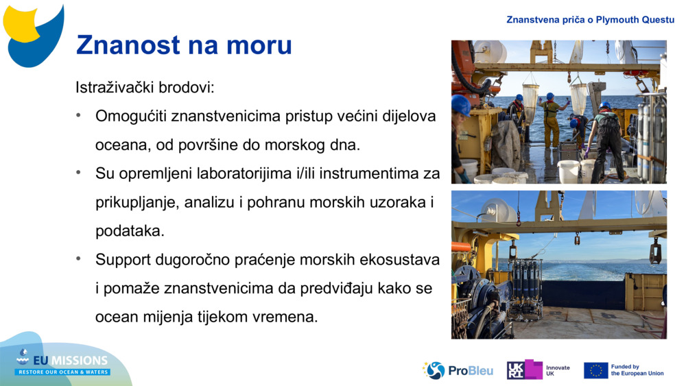 Znanost na moru