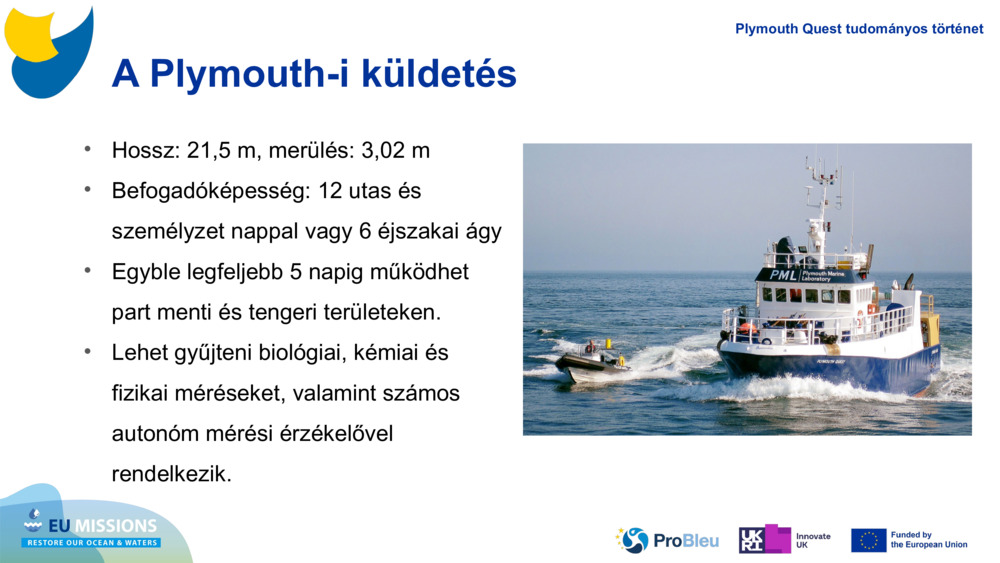 A Plymouth-i küldetés