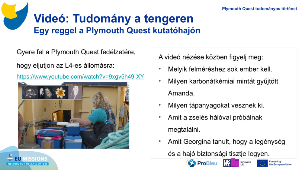 Videó: Tudomány a tengeren 