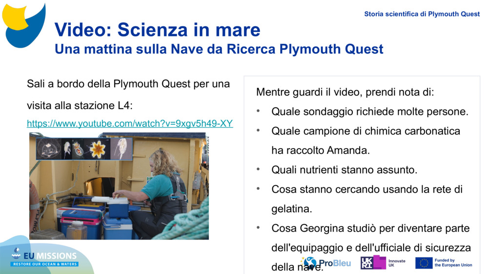 Video: Scienza in mare 