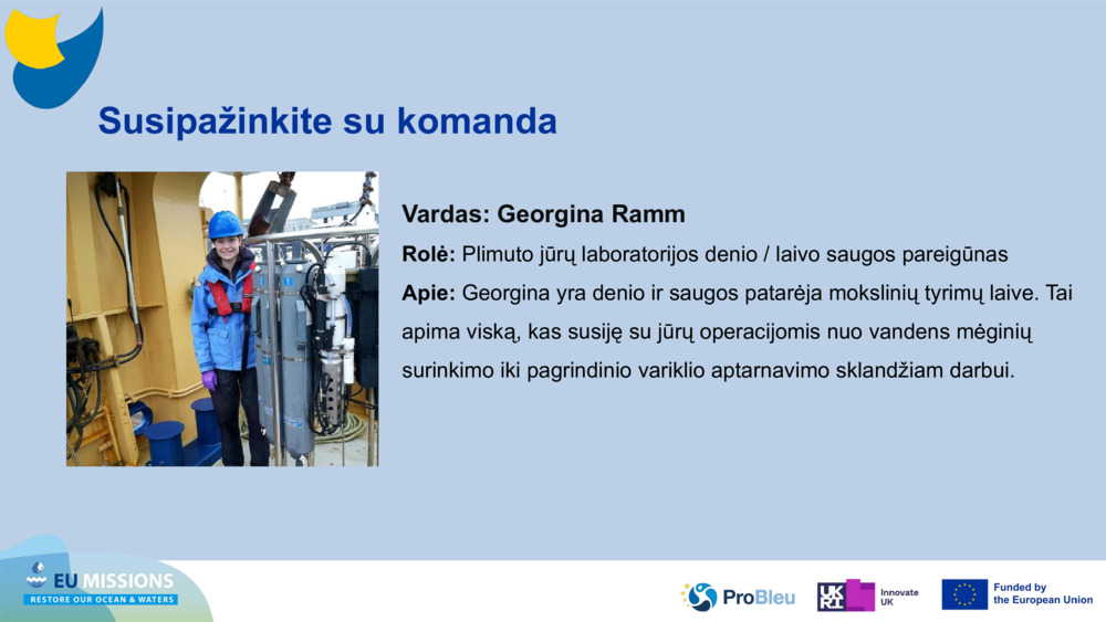 Susipažinkite su komanda