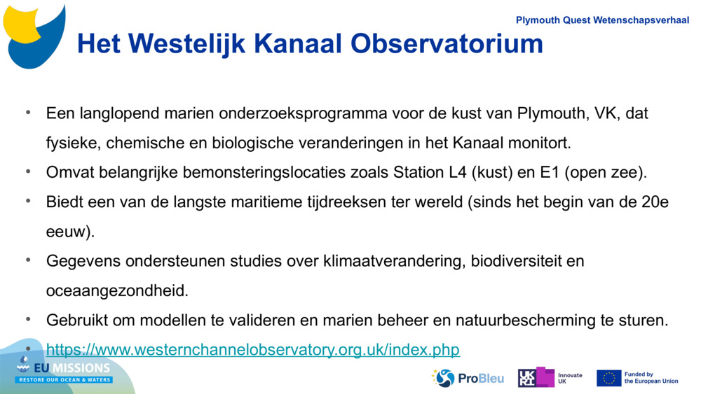 Het Westelijk Kanaal Observatorium