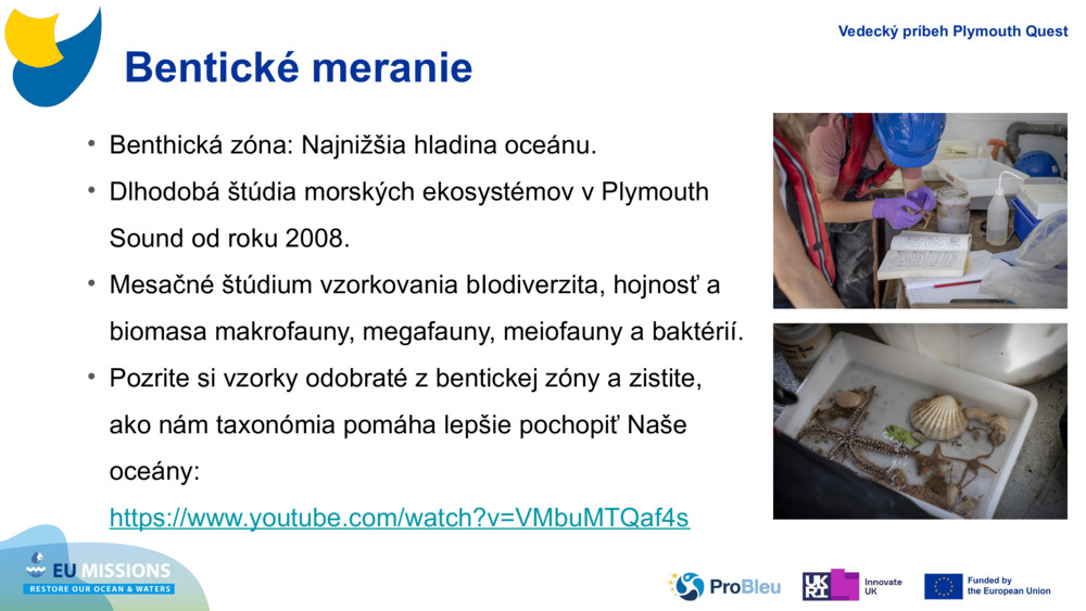 Bentické meranie