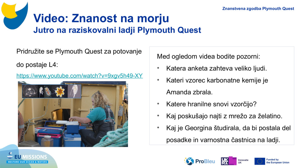 Video: Znanost na morju 