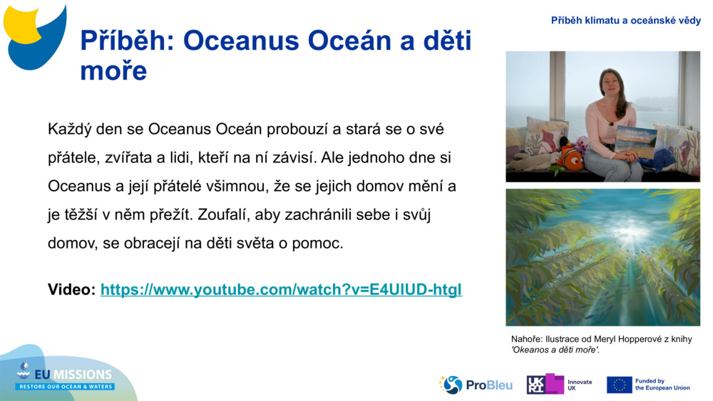 Příběh: Oceanus Oceán a děti moře