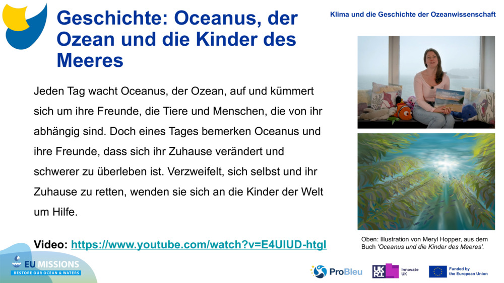 Geschichte: Oceanus, der Ozean und die Kinder des Meeres