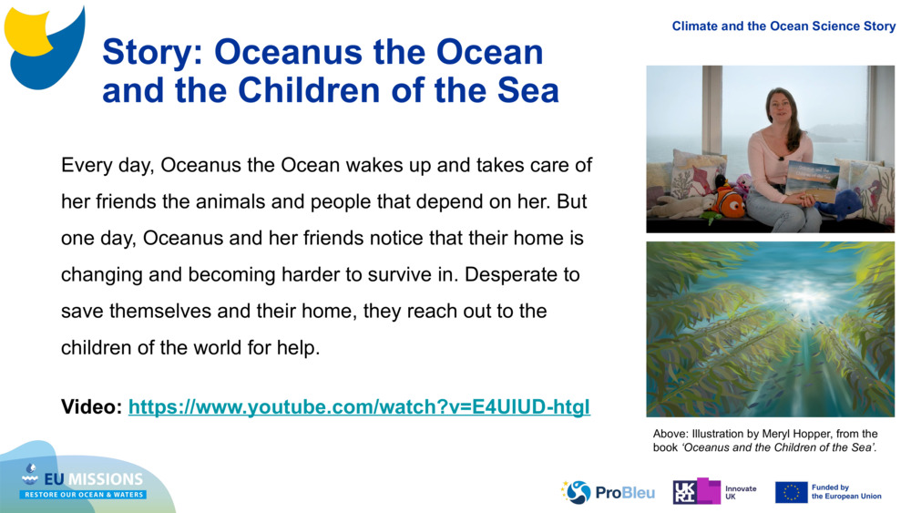 Story: Oceanus the Ocean and the Children of the Sea