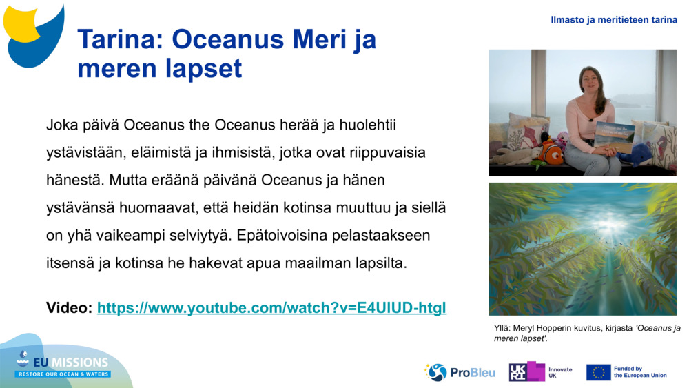 Tarina: Oceanus Meri ja meren lapset