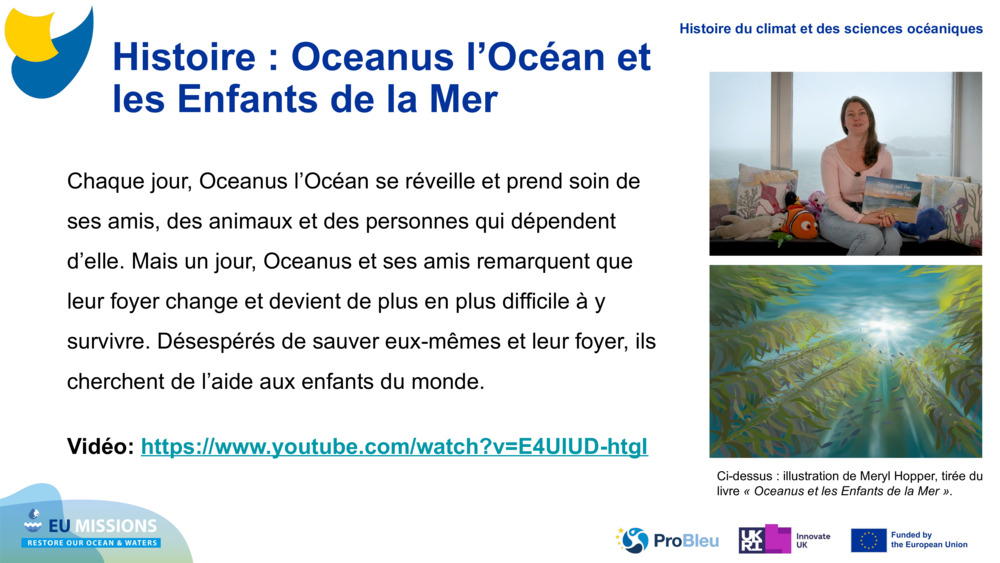 Histoire : Oceanus l’Océan et les Enfants de la Mer