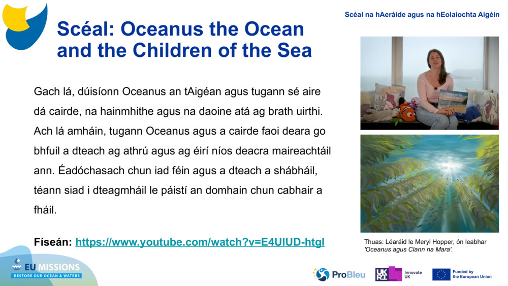 Scéal: Oceanus the Ocean and the Children of the Sea