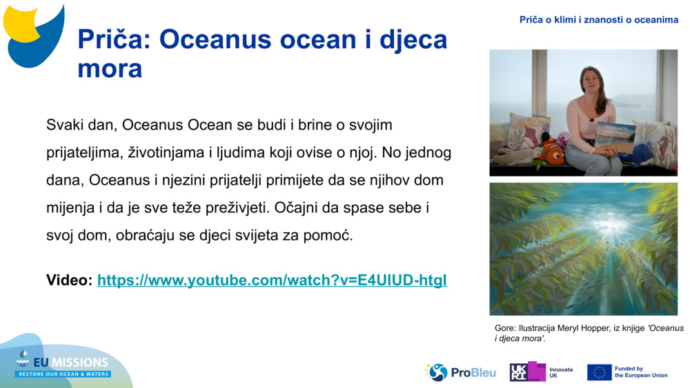 Priča: Oceanus ocean i djeca mora