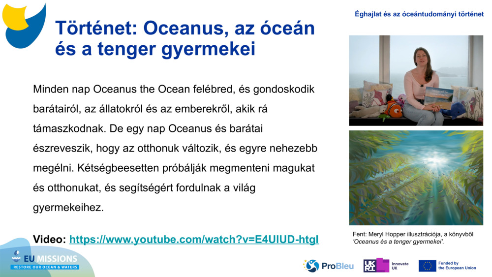 Történet: Oceanus, az óceán és a tenger gyermekei