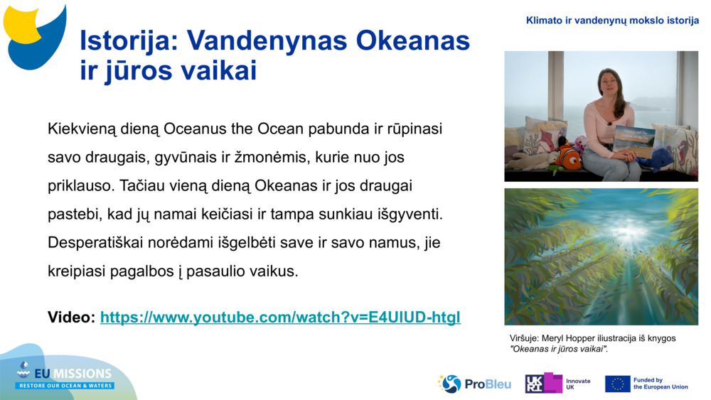 Istorija: Vandenynas Okeanas ir jūros vaikai