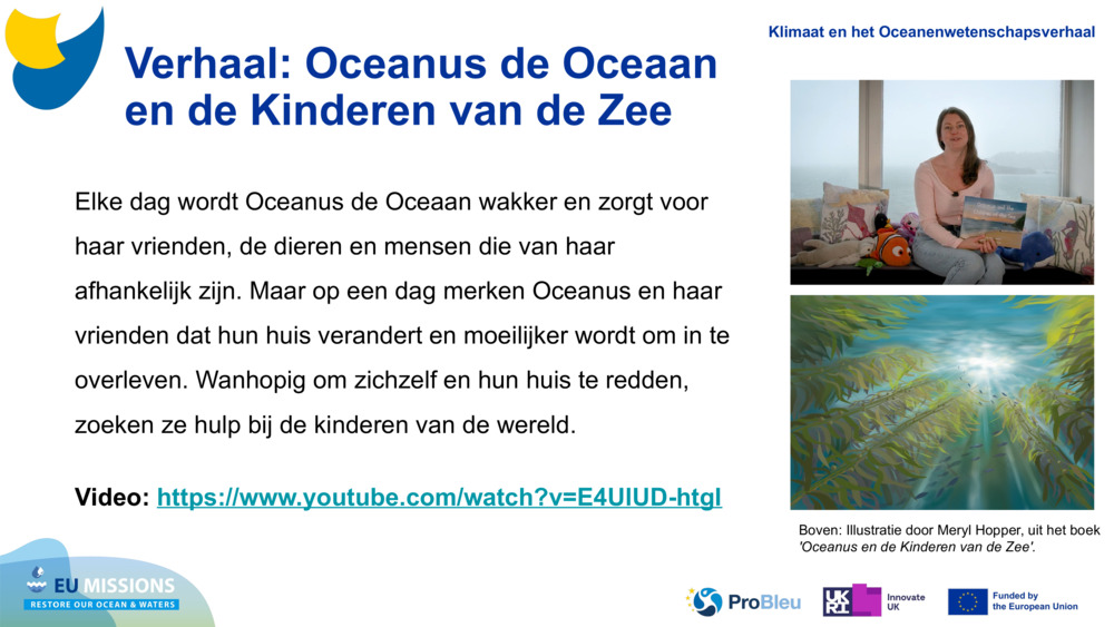 Verhaal: Oceanus de Oceaan en de Kinderen van de Zee