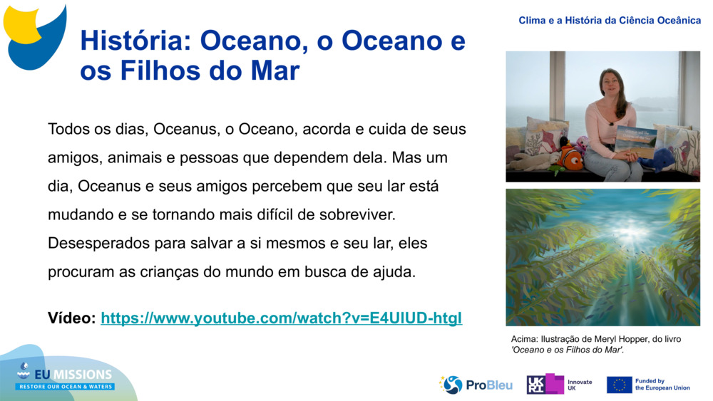 História: Oceano, o Oceano e os Filhos do Mar