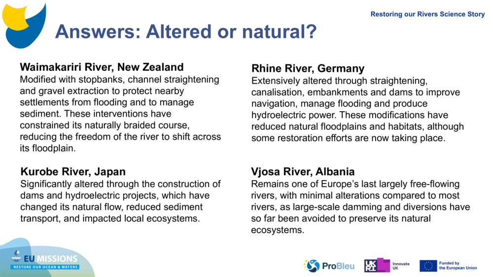 Answers: Altered or natural?