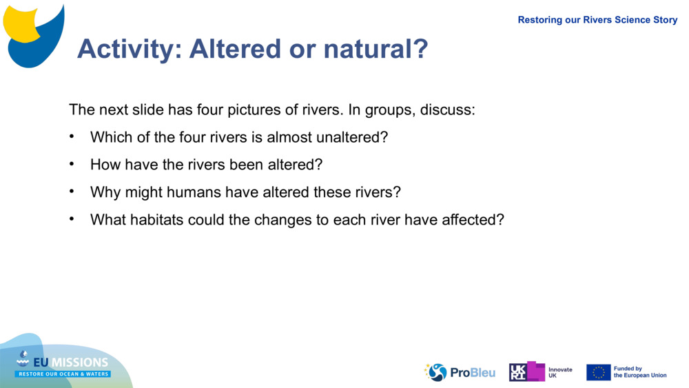 Activity: Altered or natural?