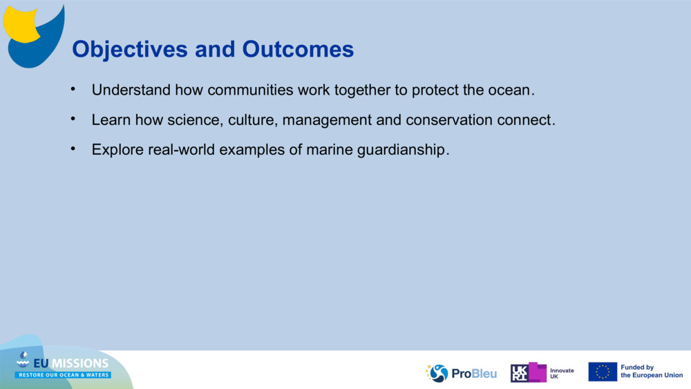 Objectives and Outcomes