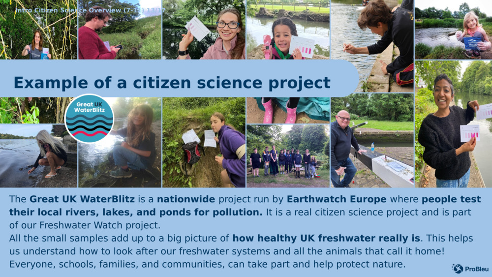 Einführung in Citizen Science Überblick (7-11) 17.13