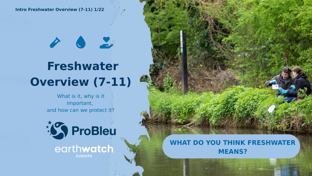 Įvadas Gėlo vandens apžvalga (7-11) 1/22