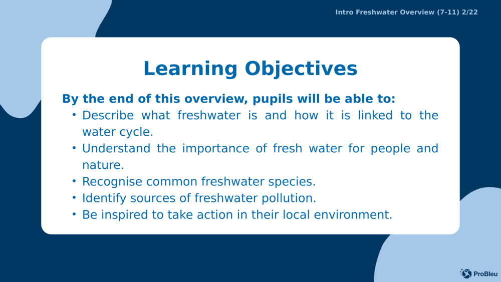 Įvadas Gėlo vandens apžvalga (7-11) 2/22