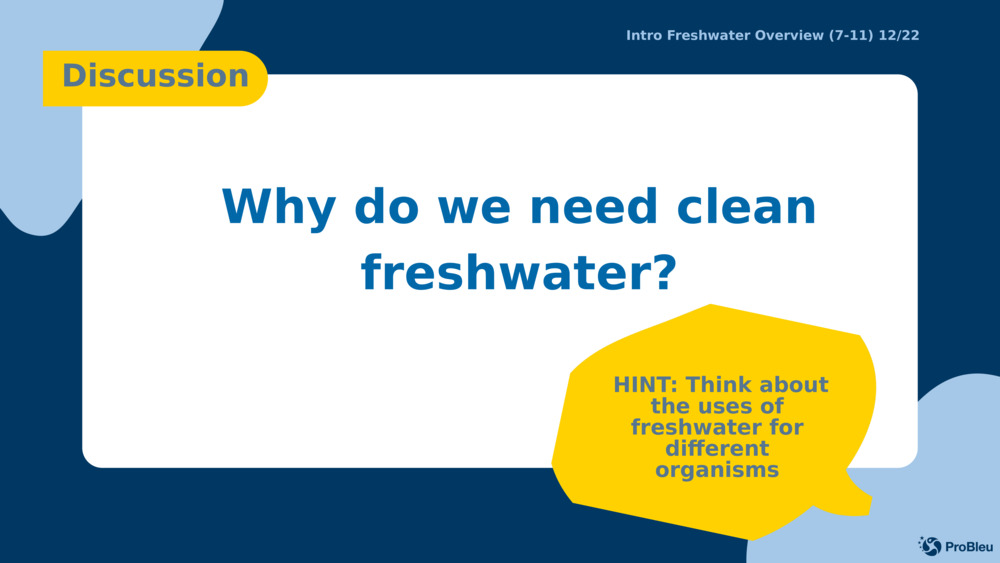 Įvadas Gėlo vandens apžvalga (7-11) 12/22