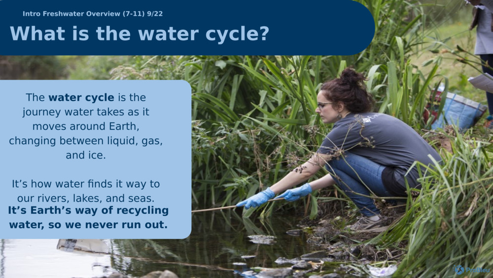 Įvadas Gėlo vandens apžvalga (7-11) 9/22